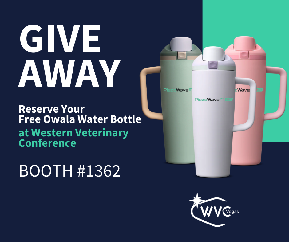 Free water bottle at WVC